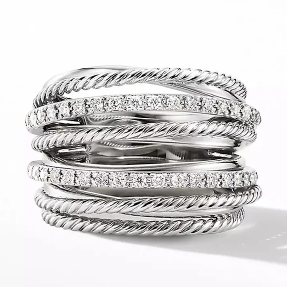 Jewelry - Sterling silver layers ring